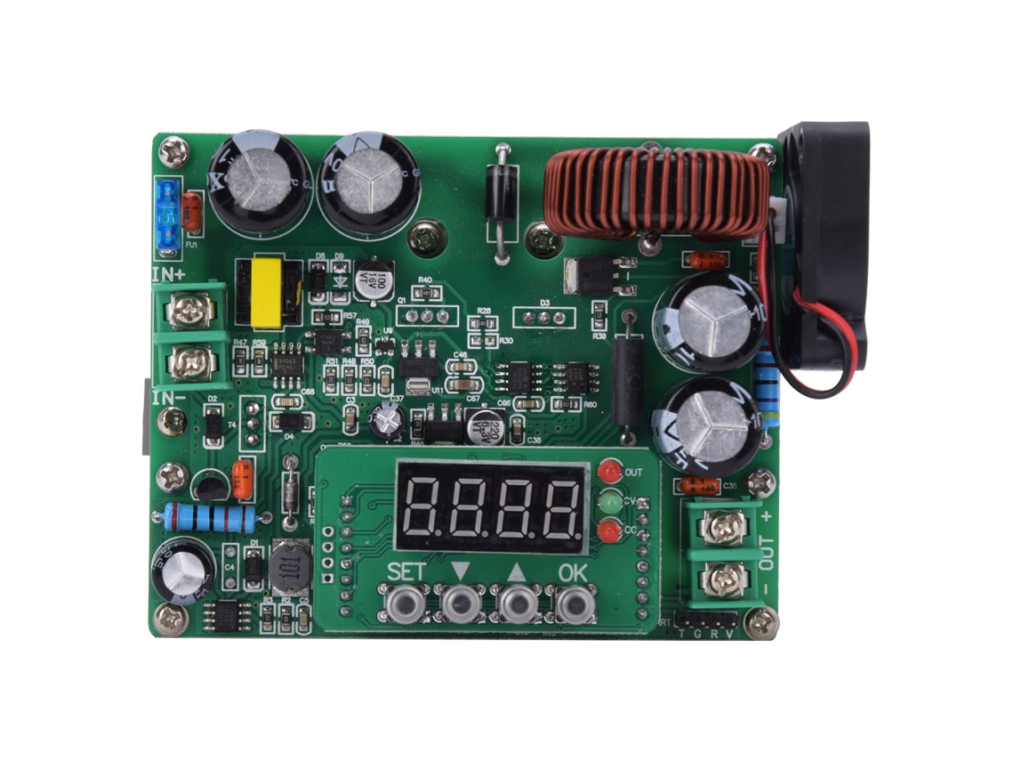 Módulo Buck Ajustável DKP6012 Regulador de Tensão Digital Dc10~75v para Dc0~60v | S/MARCA