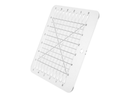 Régua De Costura Com Cursor Para Patchwork, Ferramenta De Medição Para Quilting E Corte De Tecido, Régua