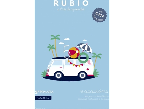 Livro  Vacacións 5ºprimaria de VVAA (Galego)