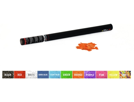 Canhão de Confetti TCM FX 03 80 cm, Laranja