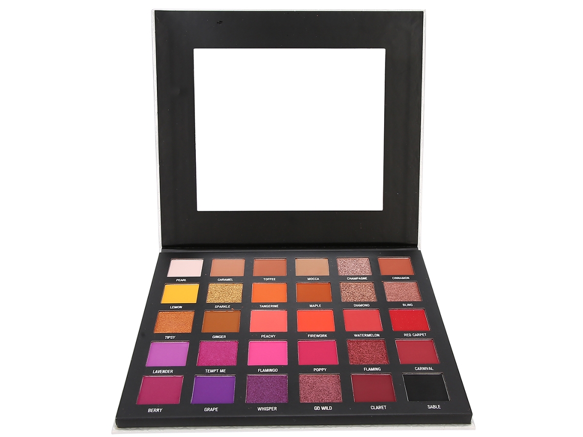 Kit de Sombras para Olhos Imagic Freshwater Pearl com 30 Unidades - Ingredientes Seguros, Alta Pigmentação e Longa Duração