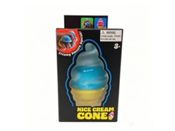 um Brinquedo Fofo e Antiestresse com um Design em Tpr Degradê.brinquedo de Sorvete de Apertar Caixa Azul CHENNNLS