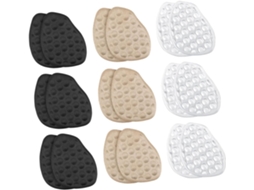Ipetboom Conjunto De 9 Pares Palmilhas Gel E Pelúcia Para Proteção Da Parte Frontal Do Pé, Antifricção E Conforto Em