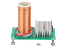 Hkj teste de Alto falante de Plasma de Bobina Musical Diy Transmissão Sem Fio Luz 20w 9 12v
