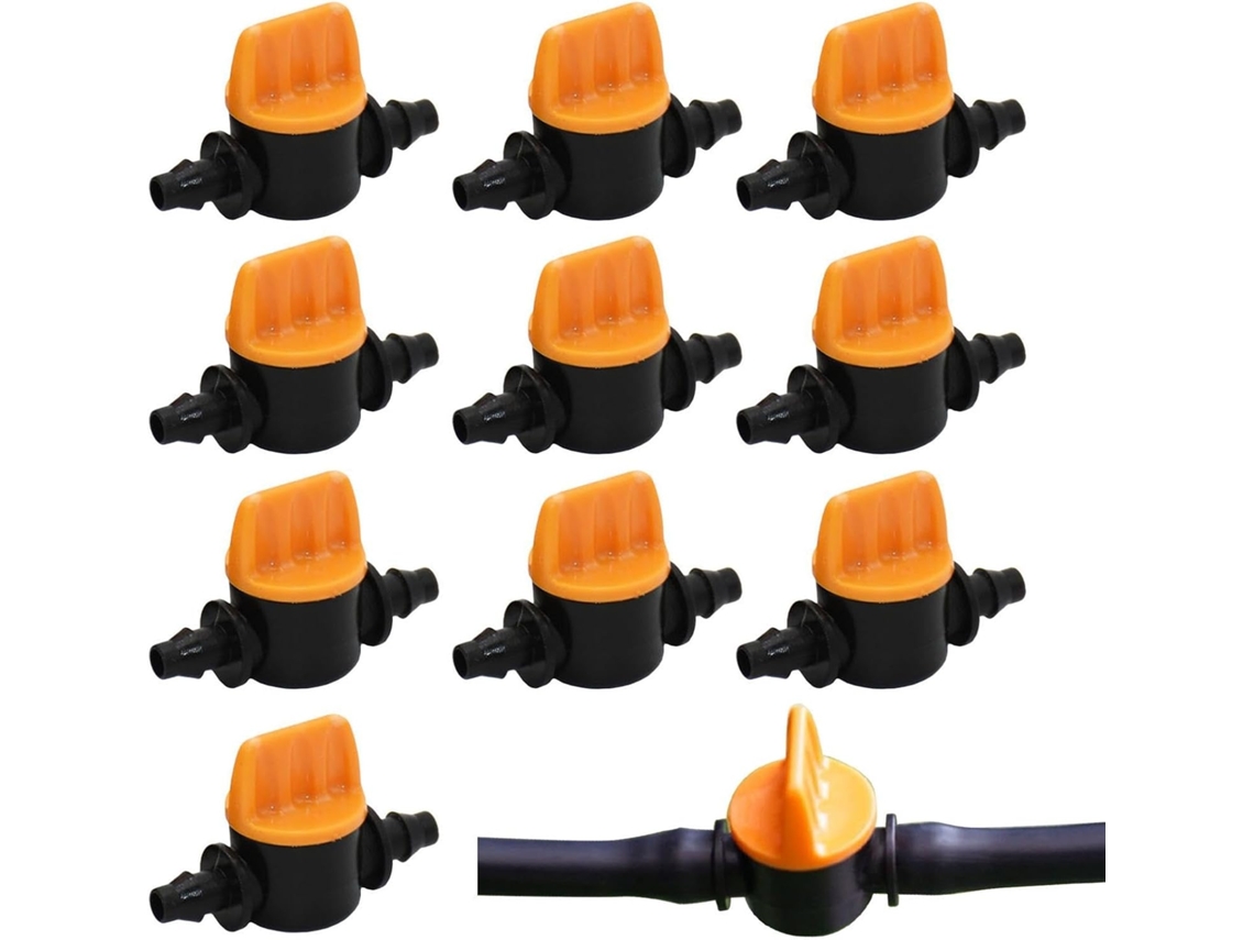 Conjunto De 10 Válvulas Corte Para Irrigação