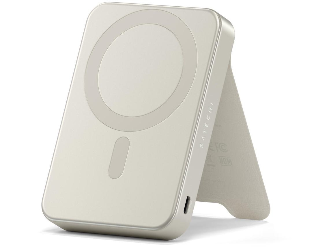 Powerbank SATECHI (10000 mAh - 20W - USB-C - MagSafe - Bege)