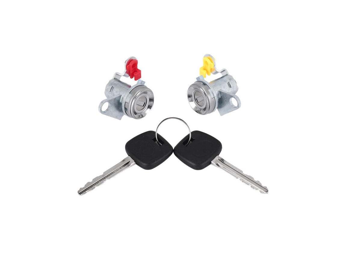 Fechadura de Porta Automóvel com Chave para Ae100 93 97 Geo Prizm 69051 12340 69052 12360 (e+d)