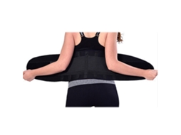 Cintas Modeladoras Para A Cintura | Corsets De Suporte Para A Cintura | Recuperação Postural E Alívio Da Dor, Preto Aquaforge