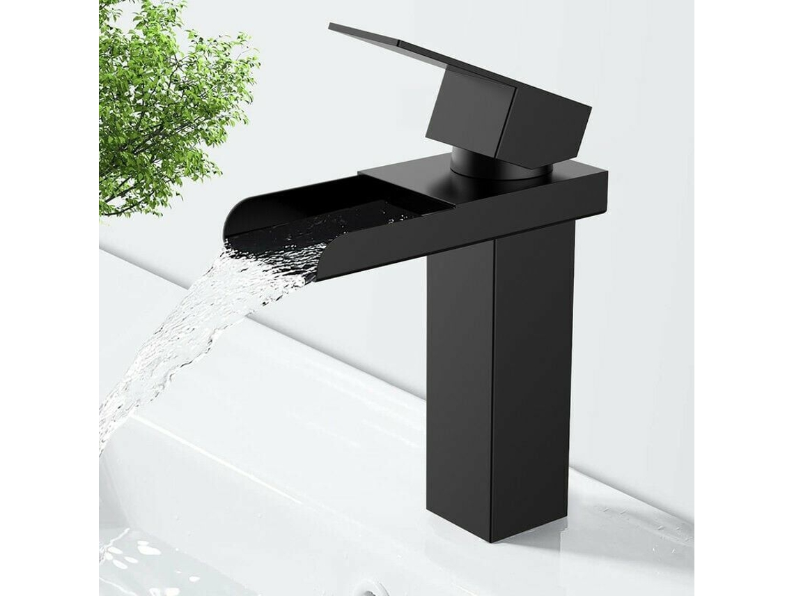 Torneira de Lavatório Monocomando, para Água Quente e Fria, Aço Inoxidável MDUG
