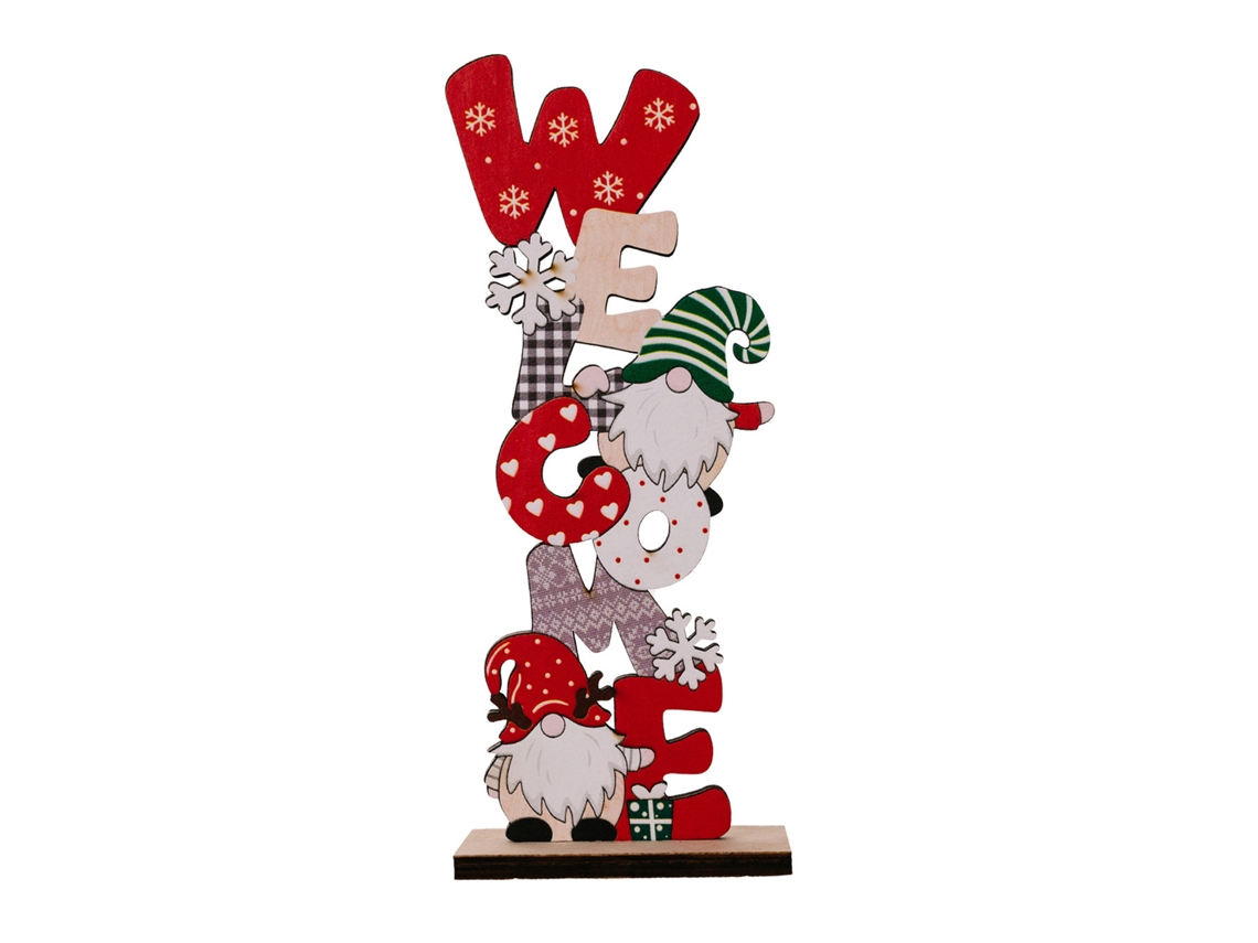 Laxiscreed Árvore De Natal Snow Pine Com Veado Para Janela - Decoração Natalícia E Presente Perfeito
