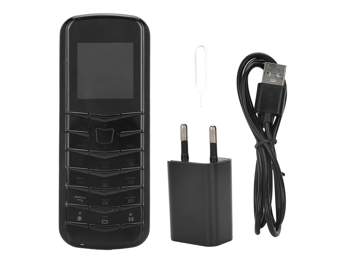 Laxiscreed Telefone Móvel Mini Com Tela Pequena E Conectividade Bluetooth, Ideal Para Uso Compacto