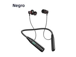 Fones MDUG Bluetooth com faixa para pescoço, microfone, compatível com cartão TF, à prova d'água