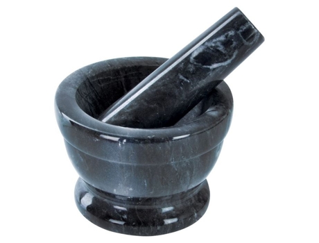 Pilão E Almofariz Em Granito Orion 10 Cm Durável Ideal Para Especiarias E Ervas Lavável Na Máquina. Vilde