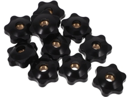 Lifkome Conjunto De 10-porcas Plástico Ajustáveis Para Puxadores Portas Armário