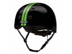 Capacete Urban Active Black/Green Size 46-52 Cm PARTYCHIMP