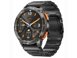 Smartwatch com Tecido Hd Amoled Bluetooth Chamadas Frequência Cardíaca Pressão Arterial Monitoramento e Rastreamento de Oxigênio no Sangue Bestvite