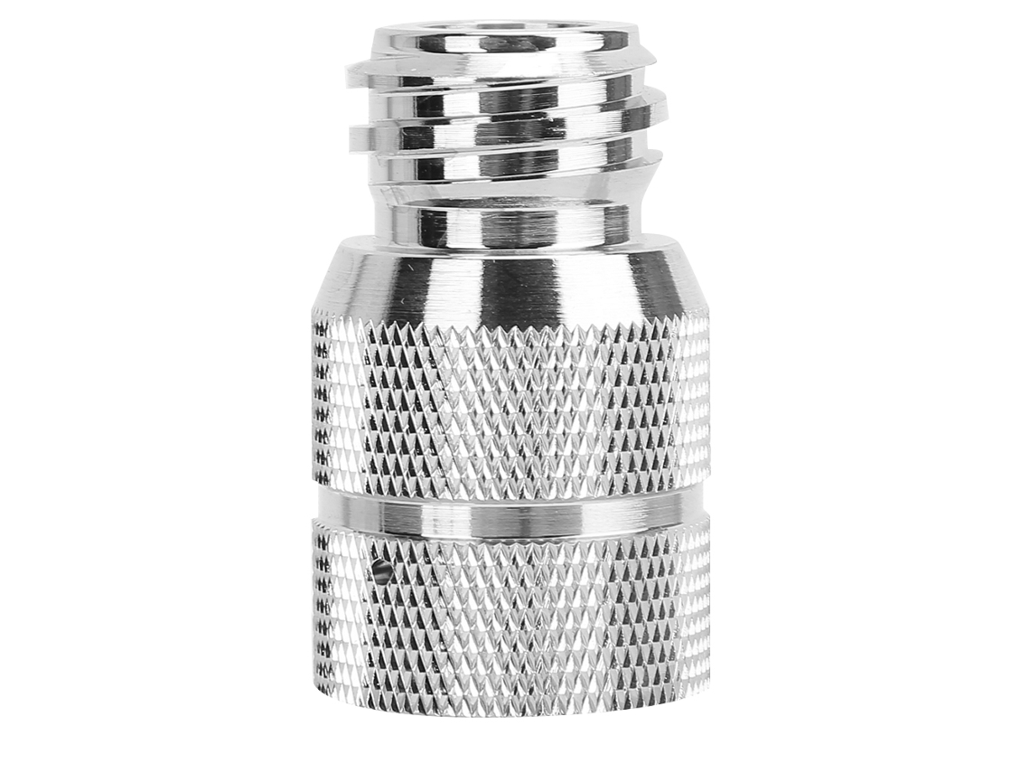 Adaptador De Cilindro De Co2 Rosca Tr21 4 Macho Para G1/2 Fêmea
