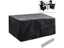 Vidaxl Capa Para Mobiliário De Jardim Com 8 Ilhós 180x140x90 Cm