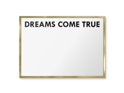 Magnetic Board For Wall Dreams Come True For The Bedroom Espelharte (70x50 Cm)