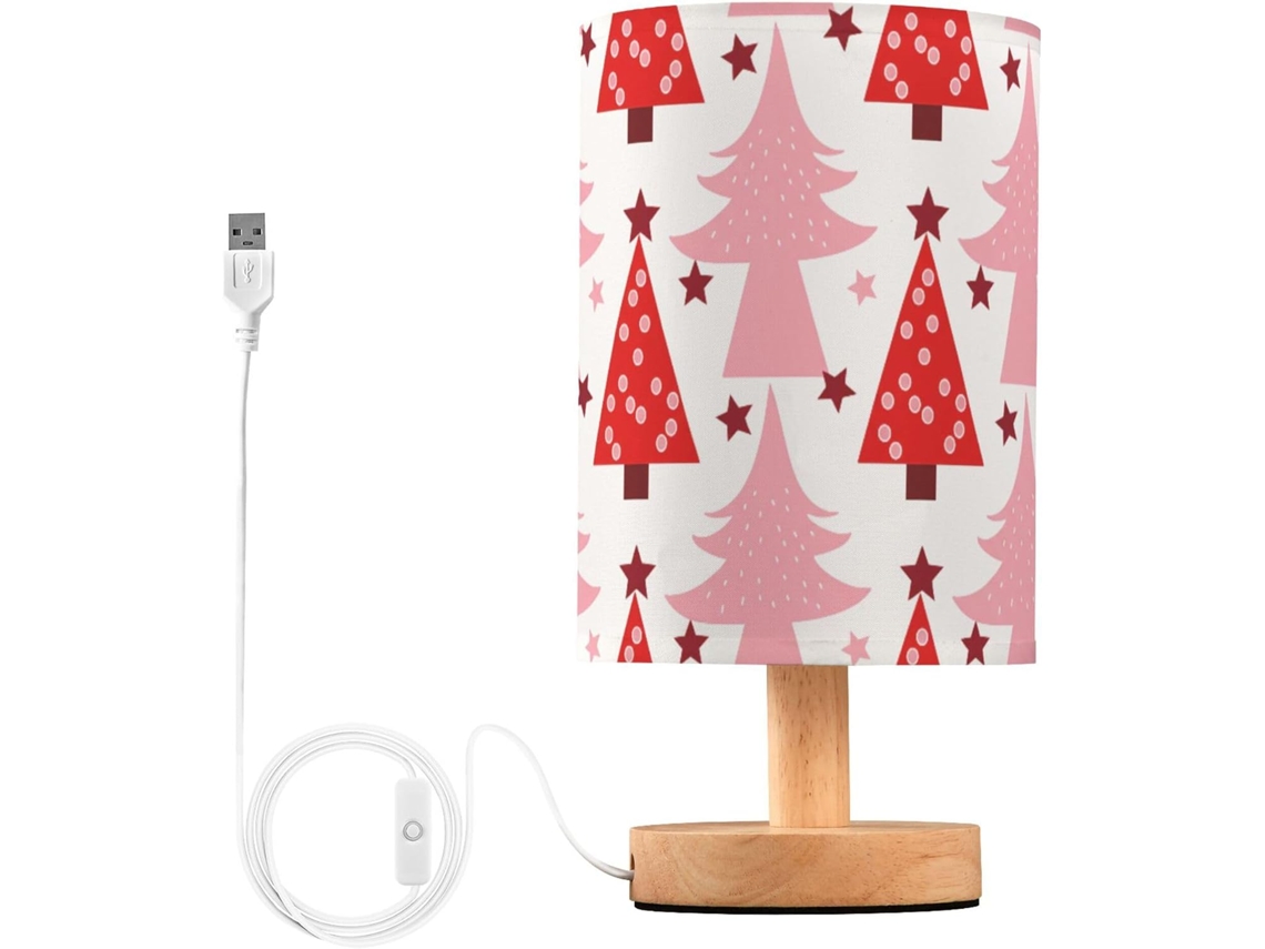 Abajur De Cabeceira Com Porta Usb, Sem Necessidade De Lâmpada, Luz Led Quente Para Quarto, Sala De Estar, Escritório