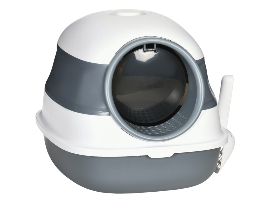 Desodorizador para Areia de Gatos Branco Cinza 52x41x38cm