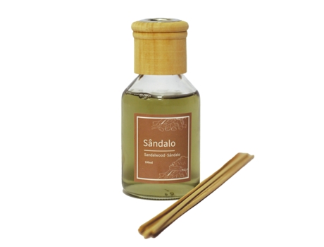 Ambientador Cristal SENSES BY MSM Sândalo (100ml)