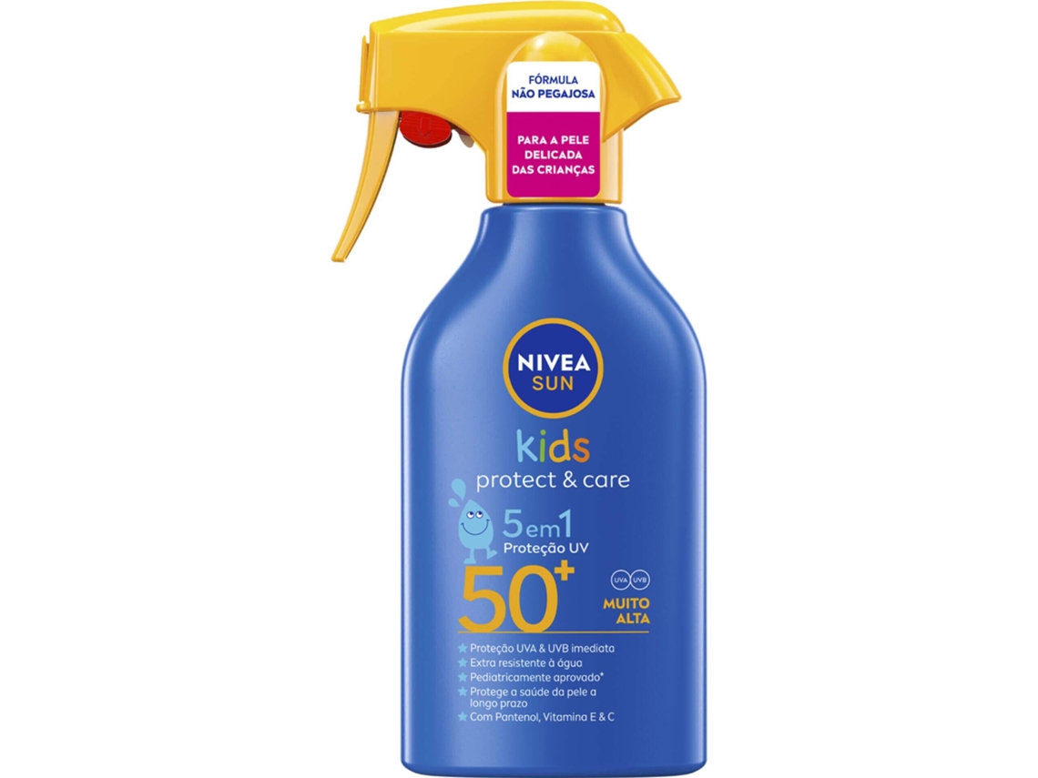 Protetor Solar Spray Kids Protect Care Fps 50+ Nivea Sun