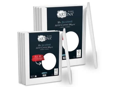 Estrutura para maca de Academia 40x50cm (5) + 30x40cm (5) FSC (10pcs) ARTINA