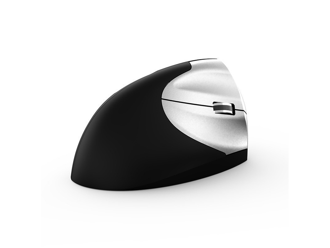 Rato Óptico Vertical Sem Fio Bluetooth Prateado Cuich