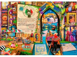 Puzzle Bluebird a Vida É Um Livro Aberto em Veneza 1000 Peças