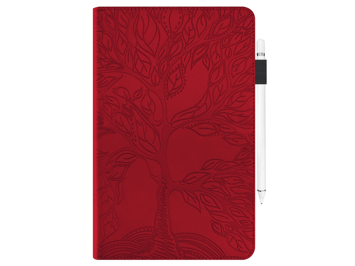 Capa Protetora Completa para Xiaomi Pad 5/5 Pro de 11 Polegadas. Caneta Stylus Não Inclusa. Vermelha. CZHHMART