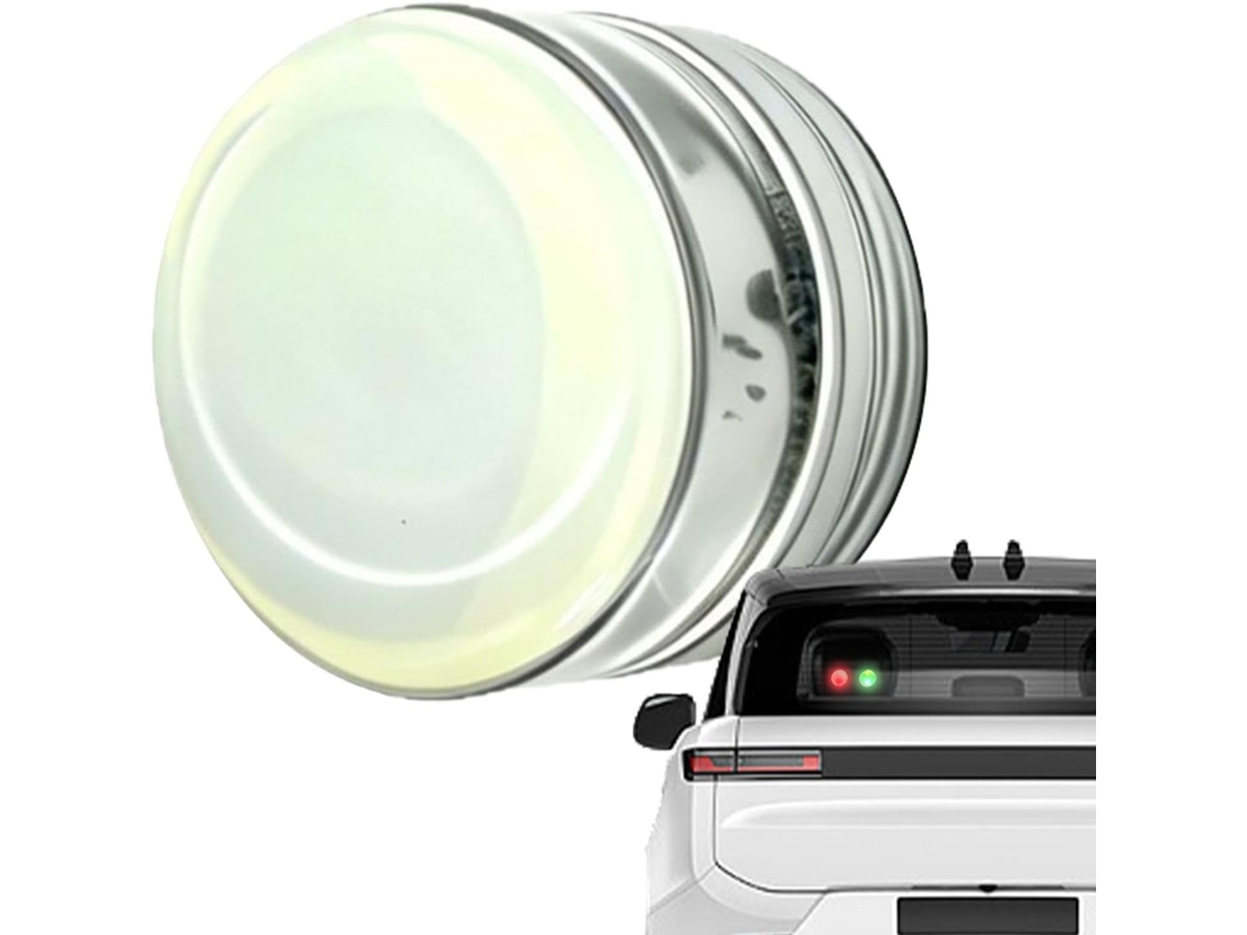 Luz De Alarme Para Carro Alto Brilho Com Sensor Movimento, Sem Necessidade De Fiação