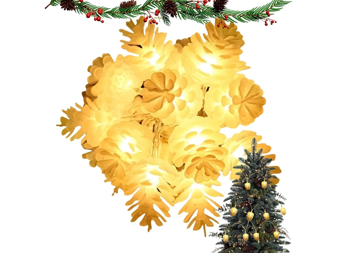 Luzes De Natal Em Led, Cordões Para Interior - Led