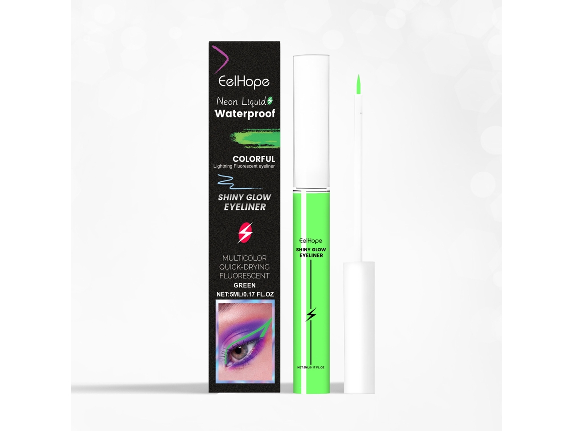 Lápis de Olhos Verde Fluorescente
