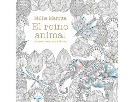 Livro El Reino Animal de Millie Marotta (Espanhol)