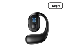 Fones De Ouvido Sem Fio Bluetooth 5.3 Bt2 (preto), Com Ganchos Auriculares, Mini À Prova D'água, Controles De Volume E Microfone.