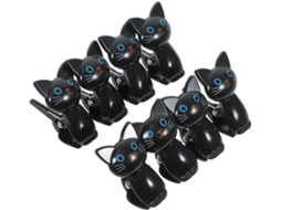 Clips Para Fechar Sacos De Batatas Fritas Merryhapy, Para Batatas Fritas E Outros Alimentos, 8 Peças, Design De Gato
