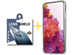 Capa + 1 Película de Câmara para iPhone 12 Pro SKYHE Transparente Claro