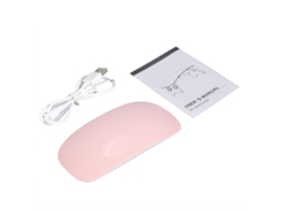 Secador De Uñas 6w Lámpara Led Para Curar Gel Esmalte Manicura Herramienta Belleza Rosa