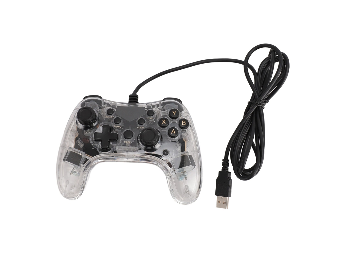 Controle de Jogo LAXISCREED com Luz Rgb para Switch Ps3 Pc