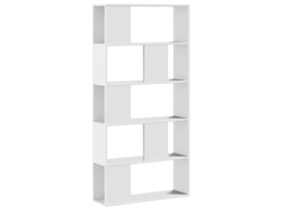 Bookcase, Bookcases Vidaxl Branco Madeira Processada (n/a)