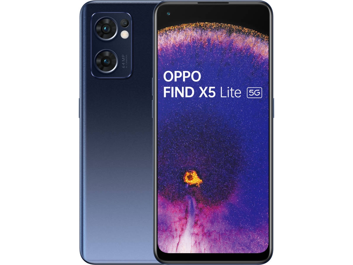 Smartphone OPPO Find X5 Lite (6.43'' - 8 GB - 256 GB - Preto)