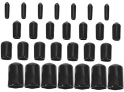 Luxshiny 80-tampas Protetoras De Borracha Redondas Para Roscas, Protege Móveis E Garante A Segurança Doméstica