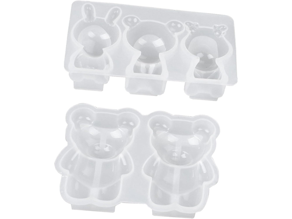 Forma De Silicone Para Bolo, Conjunto De 2, Para Doces E Cupcakes