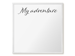 Magnetic Board For Wall My Adventure For The Bedroom Espelharte (50x50 Cm)