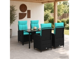 Vidaxl Conjunto De Jantar Para Jardim 5 Unid.