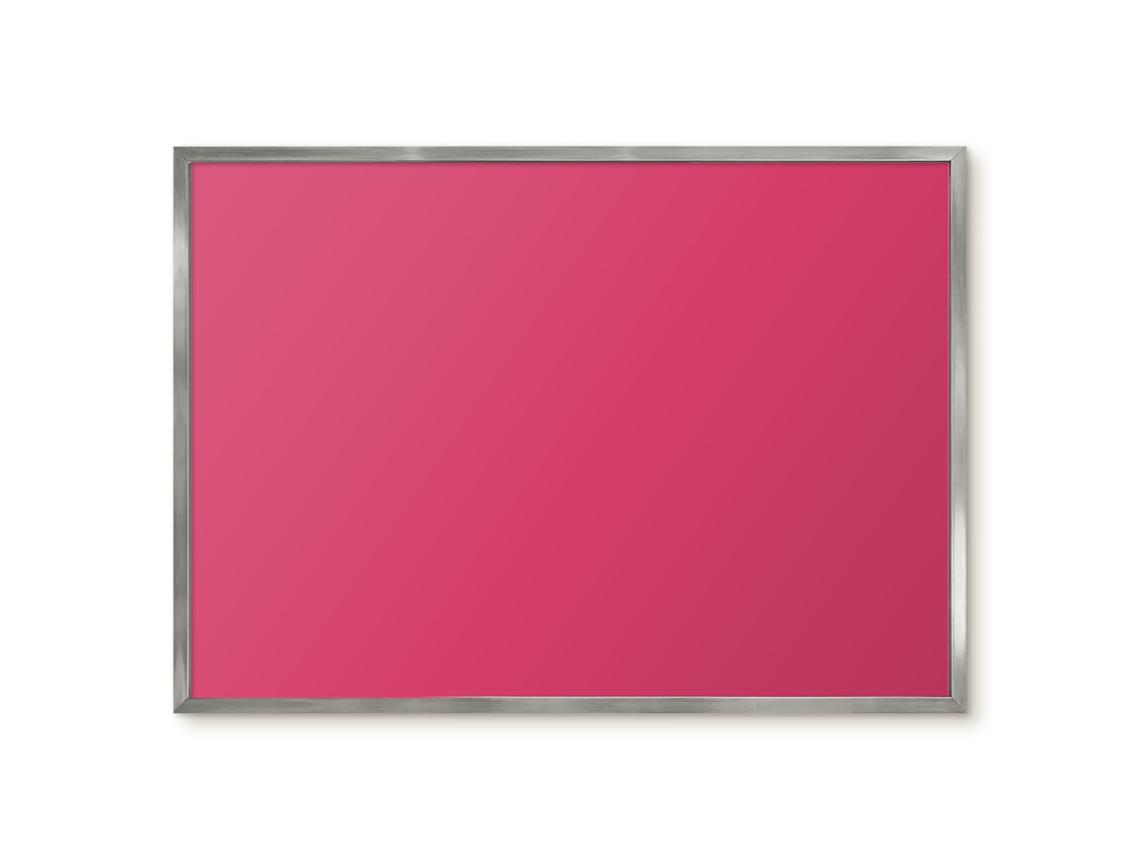 Quadro magnético de parede rosa claro para quarto Espelharte (70x50 cm)