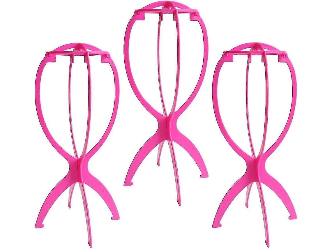 Suporte para Peruca, Suporte para Cabeça de Manequim para Várias Perucas, Pacote com 3 Unidades TAISHENGDA