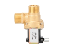 Válvula Solenoide De Latón Normalmente Cerrada, Conmutador De Entrada De Agua G1/2'' (cc12v)