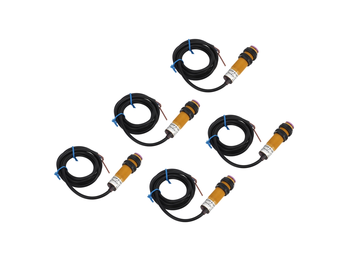 Módulo De Sensor De Evitação De Obstáculos Com 5 Unidades, Fechado Normalmente, Ip54, 300ma, Ac90‑